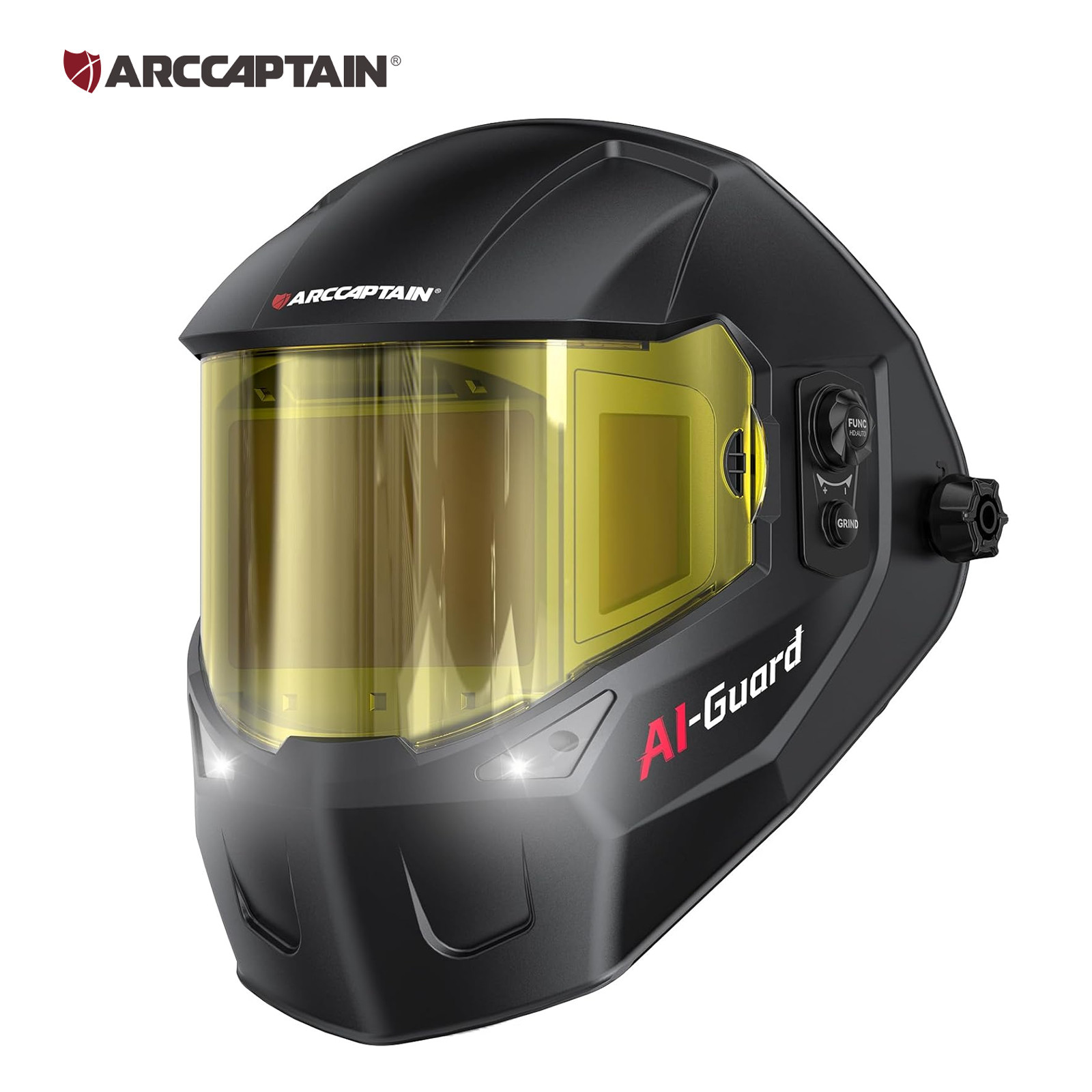 ARCCAPTAIN Smart Auto Darkening Welding Helmet Mask Panoramic View True Color US