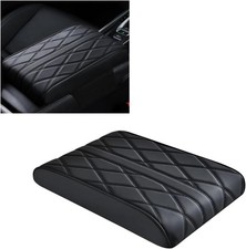 Car Center Console Cover Pad, Leather Auto Console Arm Rest Cover, Waterproof Ca