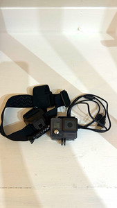 GoPro HERO 2014 Waterproof Action Camera Black w/ Head Strap & USB Cable