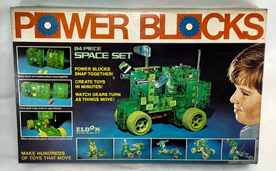 Power Blocks Eldon Space Set Sealed Meccano Lego Bauset SEALED bral