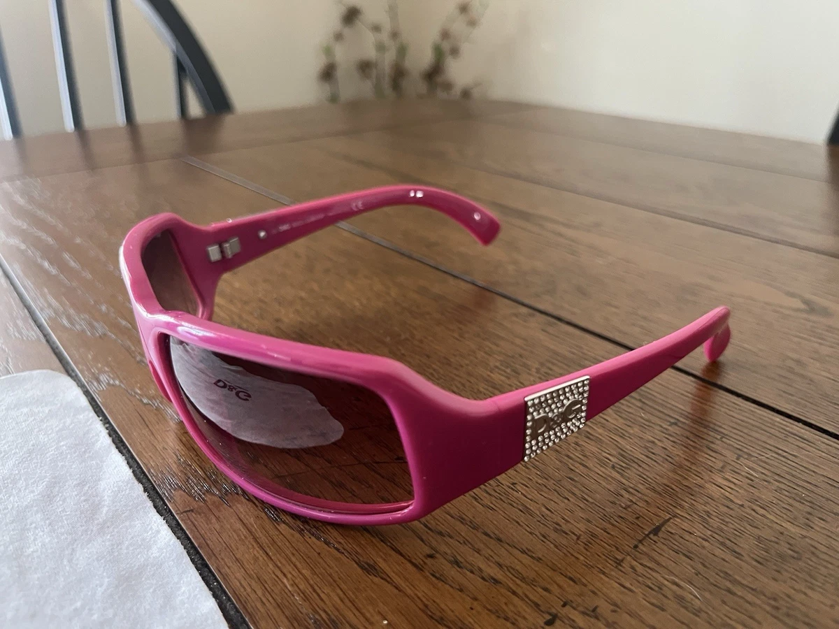 New Dolce & Gabbana Women Pink Sunglasses 72-28-120 Dolce&Gabbana Pink Plastic Frame Sunglasses for Women for  main image 2