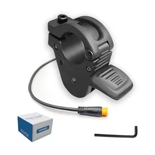 Electric Throttle 300X Thumb Throttle for 7/8inch 22mm Left and Waterproof Plug