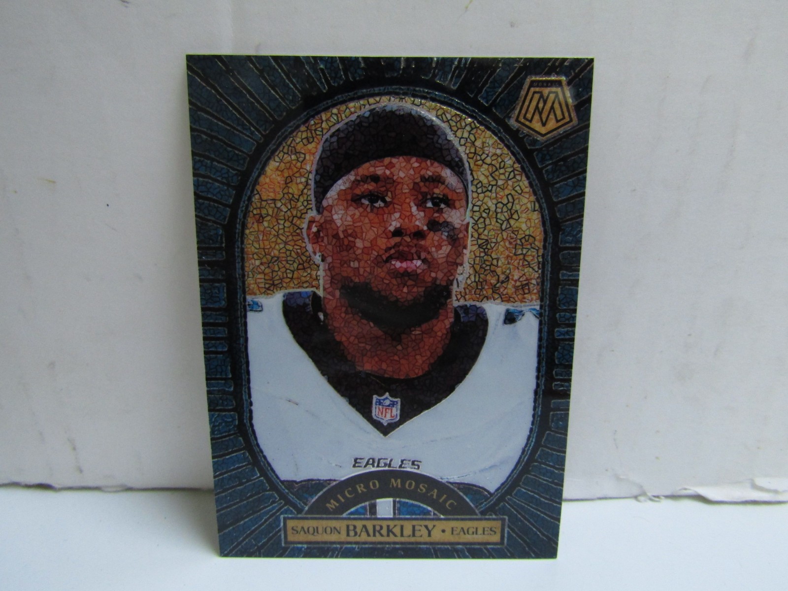 2025 Panini Mosaic #5 Saquon Barkley Micro Mosaic Eagles