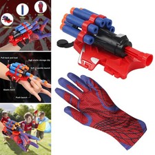 Launcher Toy Spiderman Costume Glove Spider-Man Web Shooter Flexible Suction Cup