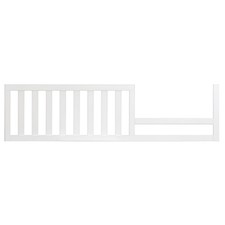 Evolur Convertible Crib Toddler Guard Rail, Solid Wood Construction, Easily A...
