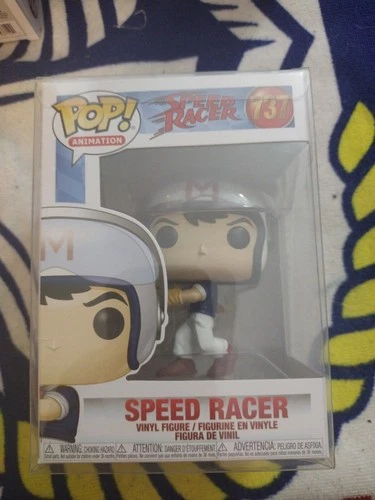 Speed Racer Funko Pop #737 Animation Vinyl Figure Pop Protector