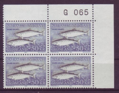 Grönland postfrisch 1982 VB Eckrand MiNr. 140 - Bild 1 von 3