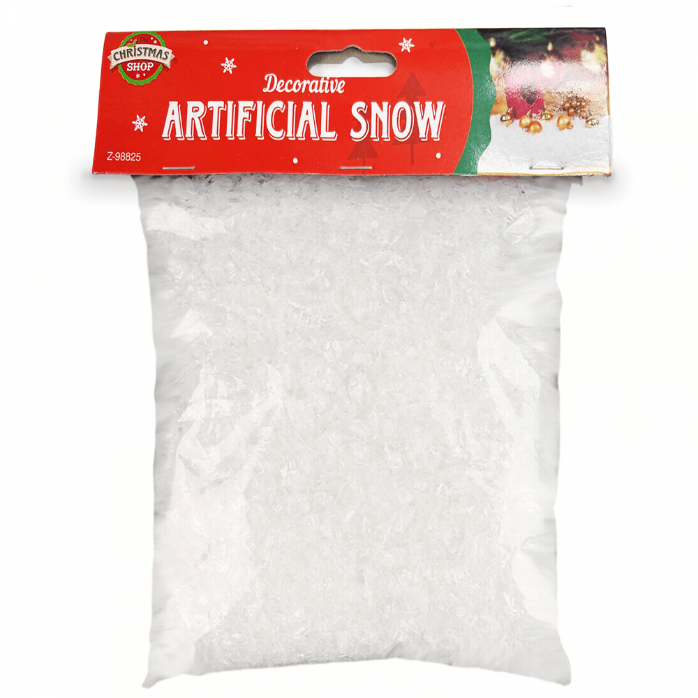 Iridescent 140g Bag Artificial Snow Snowflakes Christmas Xmas Party Decoration