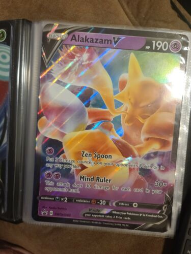 Alakazam V JUMBO Promo Card SWSH083 Pokémon PACK FRESH - Foto 1 di 1
