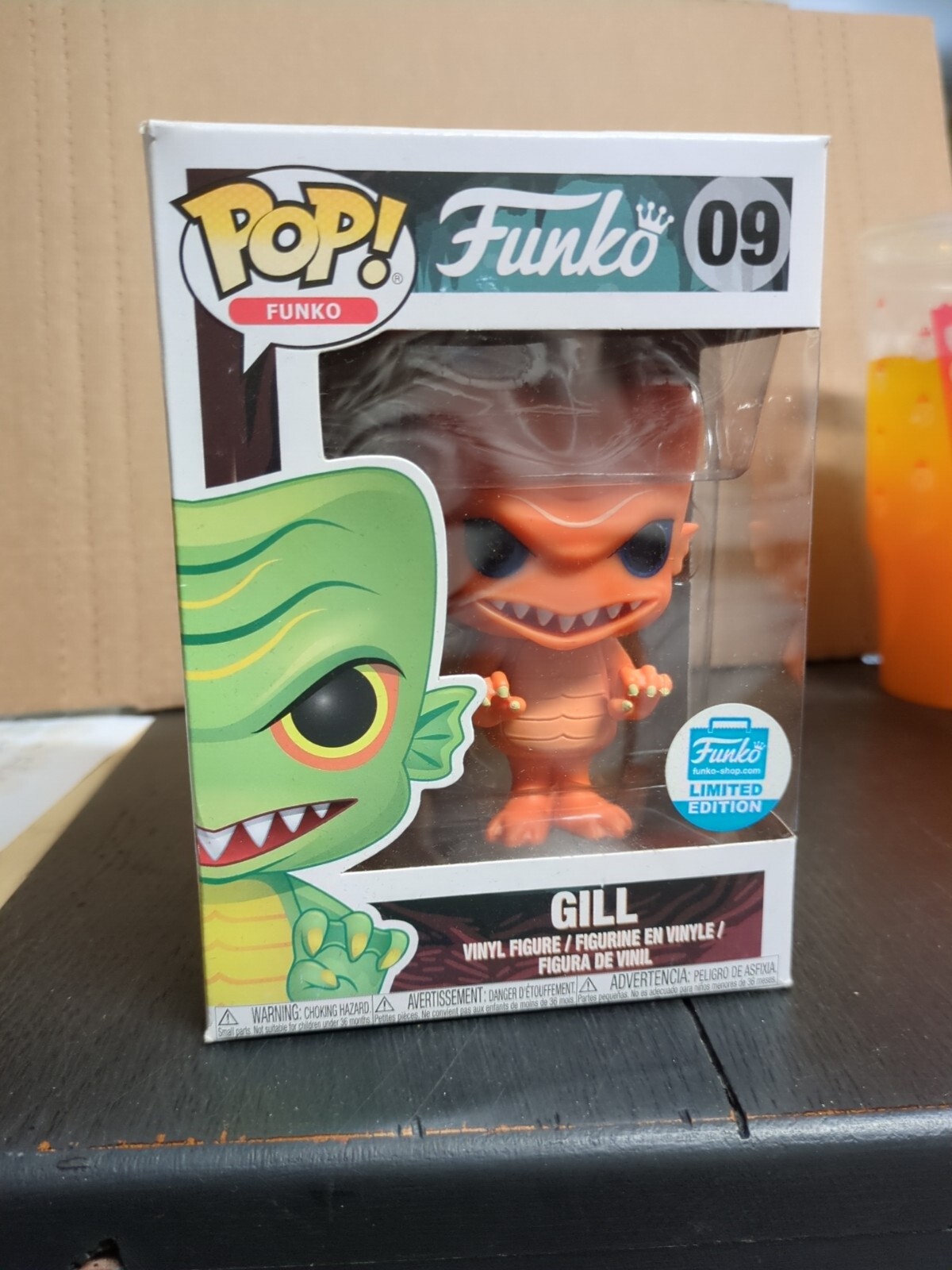 Funko Pop! Vinyl: Fantastik Plastik - Gill (Orange) - Funko Web (Fw) (Exclusive)