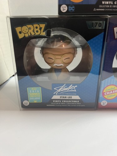 Dorbz figure lot (3) NIB stan lee clark kent spiderman homecoming chase - Picture 4 of 7