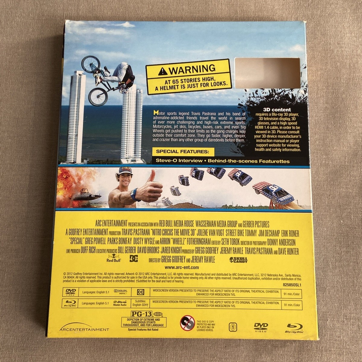 【レア】NITRO CAMP DVD MAGAZINE vol.3 Jurassic World Uncaged Wild Pop Ups - GIGANOTOSAURUS (3 inch