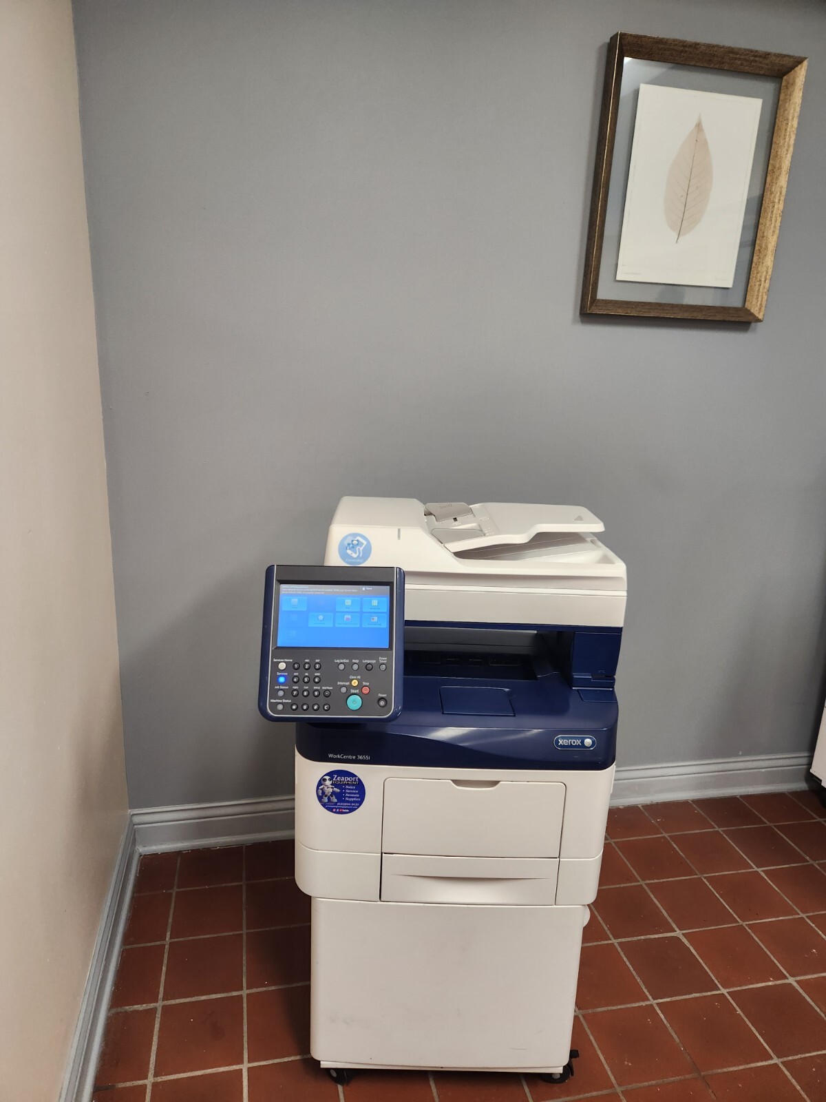 Xerox WorkCentre 3655i Laser Color Printer Scanner Copier 55PPM 12x18