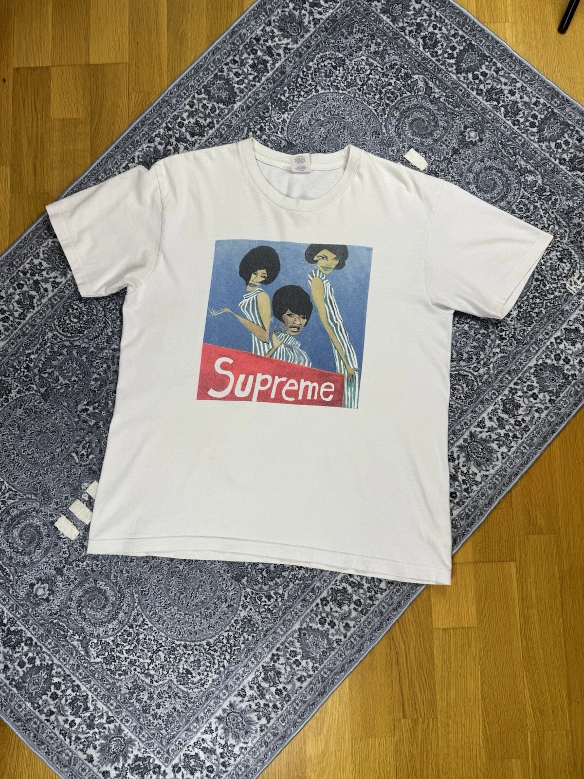 T shirt blanc Supreme Group taille M