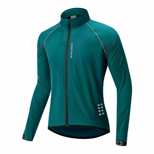 WOSAWE Ultralight Bicycle Jacket High Visibility Reflective Cycling Windbreaker - Picture 19 of 25