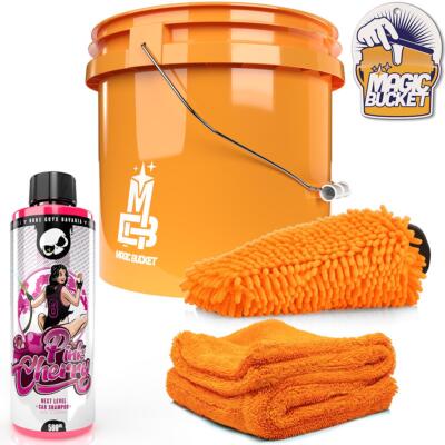 Wasch Set Auto Autoreinigung Wascheimer MagicBucket + Nuke Guys Shampoo Zubehör