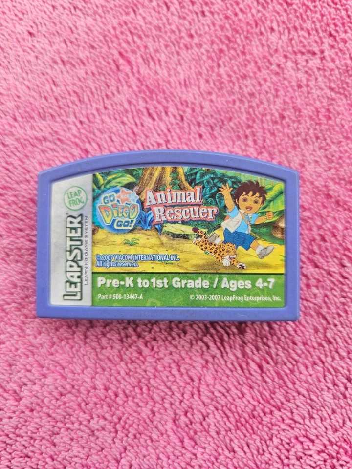 Leapfrog Leapster Disney UP / Wall-E / Spongebob / Mr Pencil / Go Diego Go - Image 4 of 4