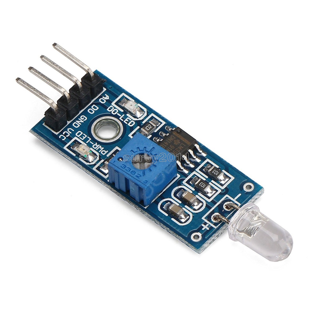 Sensibilà Modulo Sensore di luce LM393 Sensore di Luce Fotosensibile