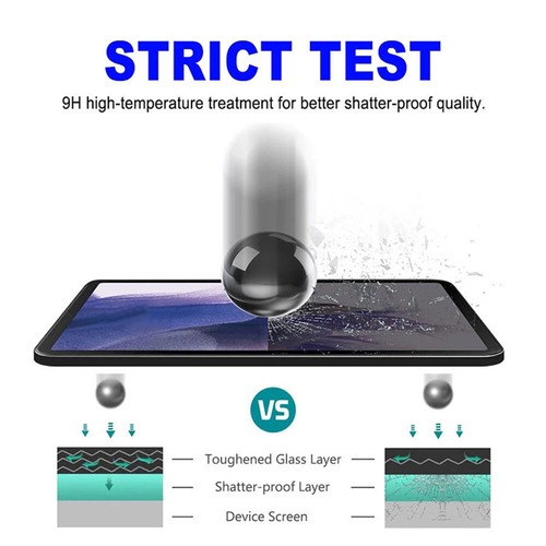 2PCS Tempered glass screen protector for Samsung galaxy tab Active5 S8 S7 S9 S5E - Picture 12 of 15