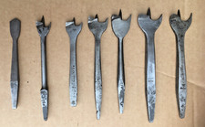Vintage Hand Brace Bits x 16 - Kelly - Jackson - Morse - Morrison - Flather