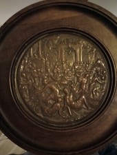 Tondo In Rame A Sbalzo