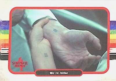 2023 Zerocool Topps Stranger Things Season 4 Trading Card Nr 77 We'Re Allke