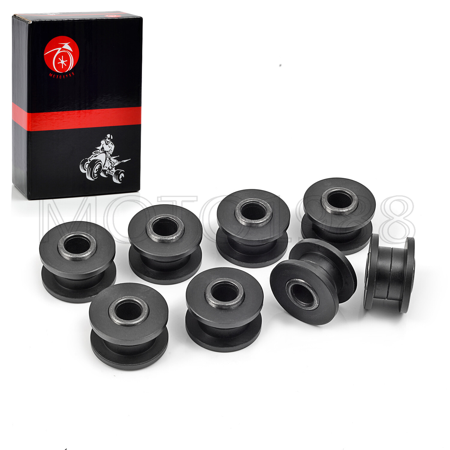 Shock Bushing & Bearing Sleeve Kit – All 4 Absorbers For Arctic Cat ATV 250-700 (1998-2005)