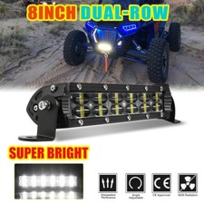 COLIGHT 8 INCH LED WORK LIGHT BAR SPOT OFFROAD ATV FOG TRUCK LAMP 4WD 12V 6" 7''