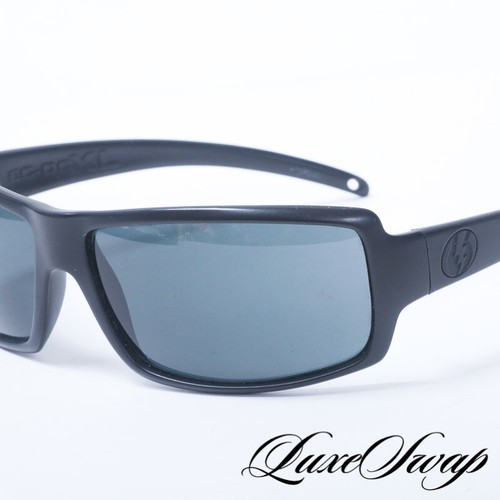 Electric ECDC XL Made in Italy Black Large Shield Wrap Sunglasses