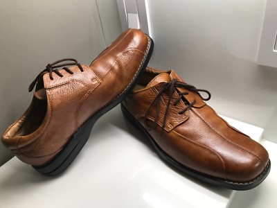 Bass Leather Men\'s Casual Walking Oxfords Slip Resistant Shoes Size 8M Easy On Bass Shoes Genuine Leather Men main image 3