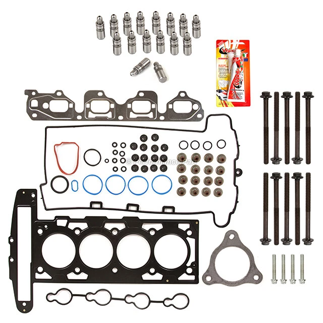 Juego de juntas de culata pernos elevadores aptos 07-08 Chevrolet Malibu Saturn Pontiac 2.2 Foto 2 de 4