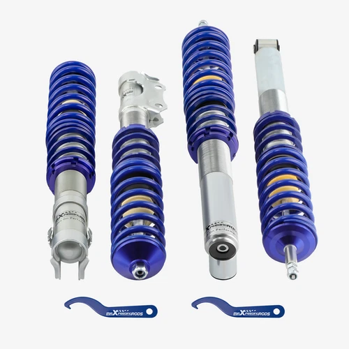 Coilover Shocks Struts Kit For VW MK2 / MK3 GOLF & JETTA 84-92 Adjustable Height