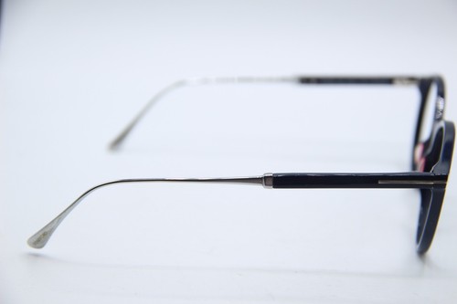NEW TOM FORD TF 5485 090 BLUE SILVER TITANIUM AUTHENTIC FRAMES EYEGLASSES 49-20 - 第 4/5 張圖片