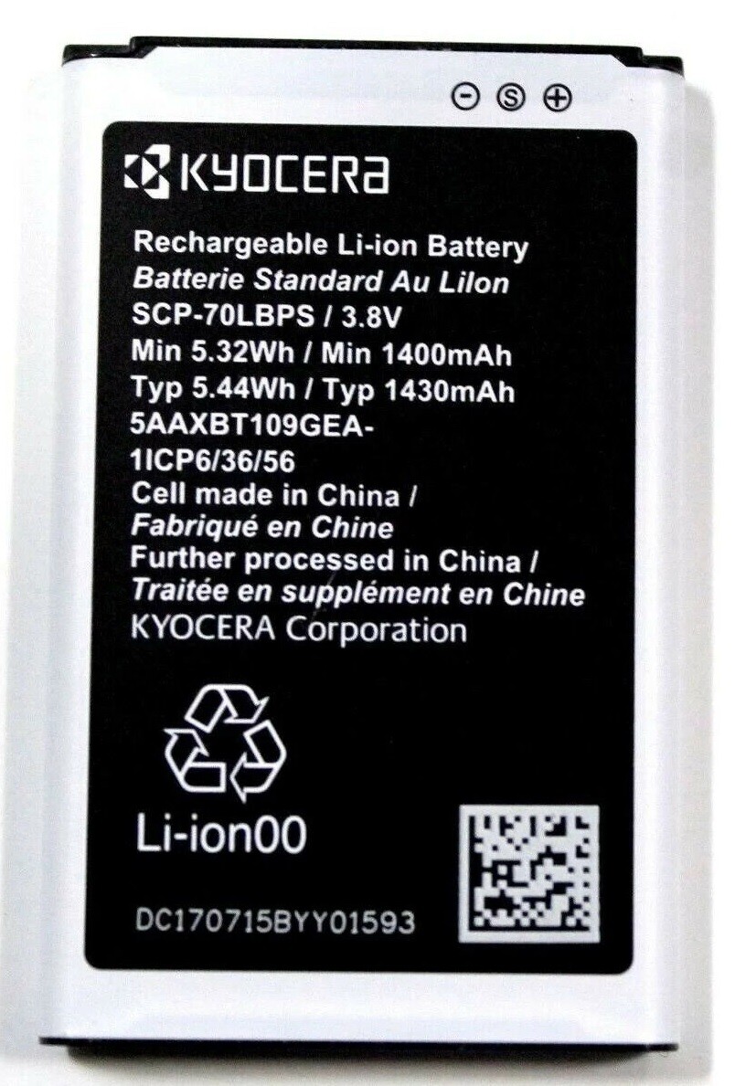 New OEM Original Genuine Kyocera SCP-70LBPS 1430mAh Battery for