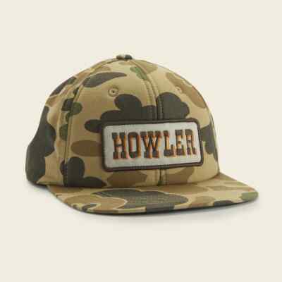 HOWLER BROS Slab Serif Structured Snapback Hat