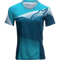 Alpinestars Stella Mesa Jersey- Short-sleeve - Women's Blue Aqua Xs on sale Alpinestars Stella Mesa Jersey- Short-sleeve - Women's Blue Aqua Xs on sale