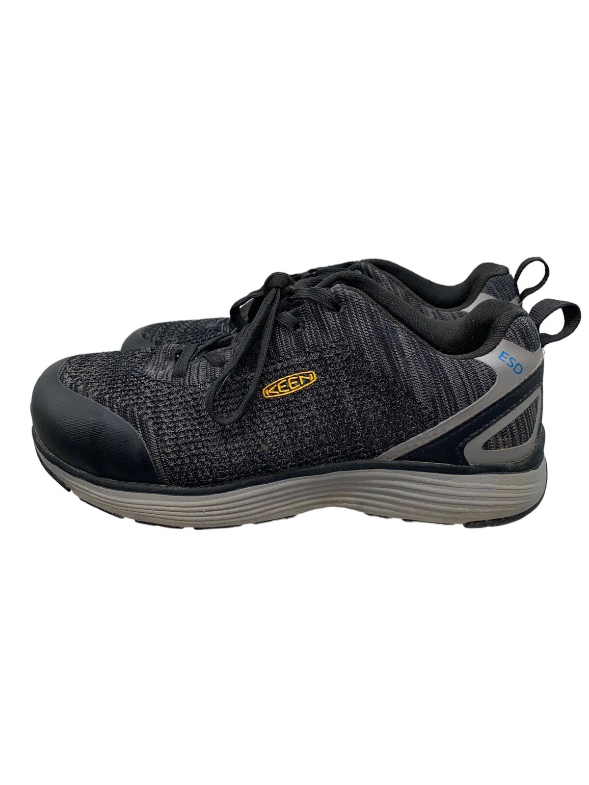 Scarpe antinfortunistiche KEEN Utility Sparta ESD punta alluminio donna taglia 9W nero grigio