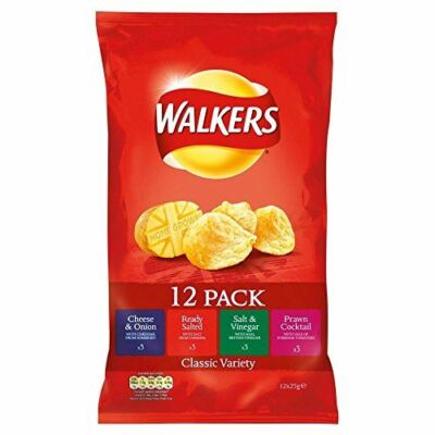 Walkers Crisps - Classic Variety (12x25g)