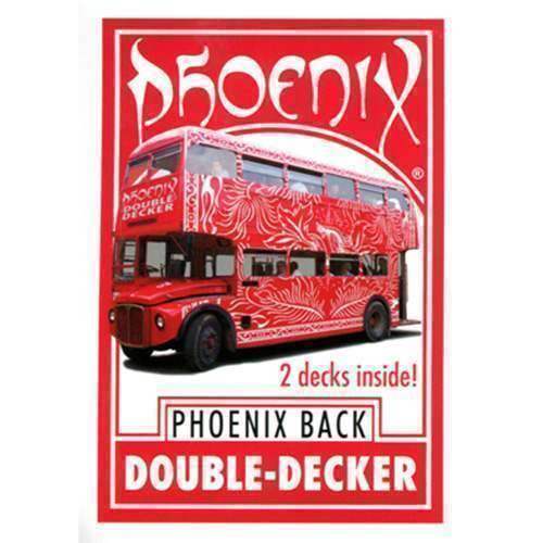 Large Index Phoenix Double Decker a faccia bianca (due mazzi rossi) - Foto 2 di 2