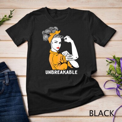 MS Warrior Unbreakable T-Shirt Multiple Sclerosis Awareness Unisex T-shirt