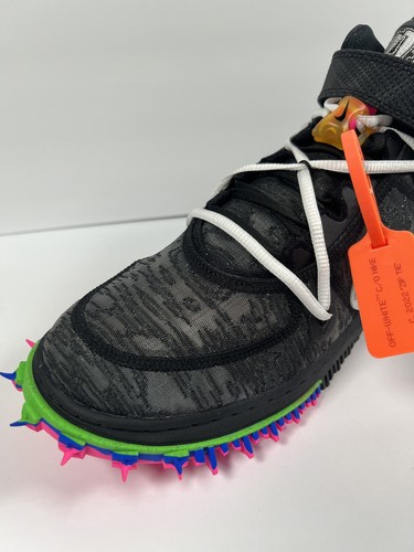 Size 11.5 - Nike Air Force 1 x Off-White Black DO6290-001 (2022) BRAND NEW - Picture 9 of 12