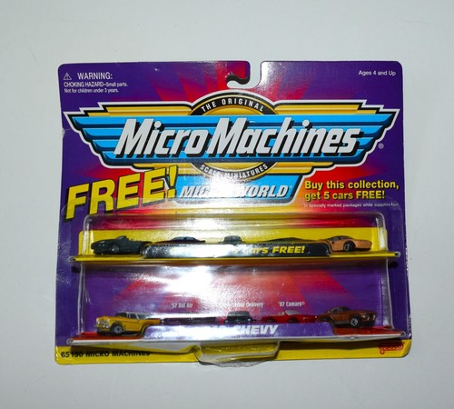 Micro Máquinas #19 Colección Chevy con 5 Coches de Bonificación 1998 Galoob - Imagen 3 de 3