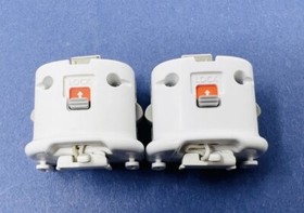 2 Genuine Nintendo Wii Motion Plus Adapter OEM MotionPlus Sports Resort White