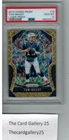 2019 Panini Prizm #18 GOLD LASER Tom Brady PSA 10 GEM MINT Holo Refractor SSP 12