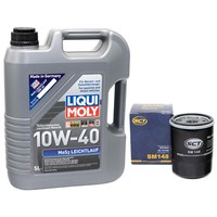 MotoröL Set MOS2 Leichtlauf 10W40 5 Liter ÖLfilter SM148 FüR Nissan Toyota RAV