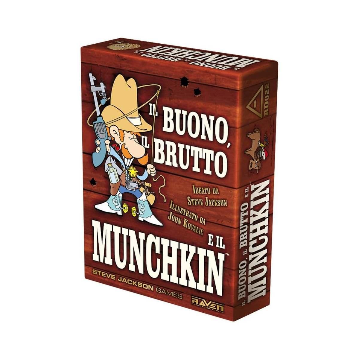 MUNCHKIN IL BUONO, IL BRUTTO E IL MUNCHKIN - GIOCO DA TAVOLO ITA Raven