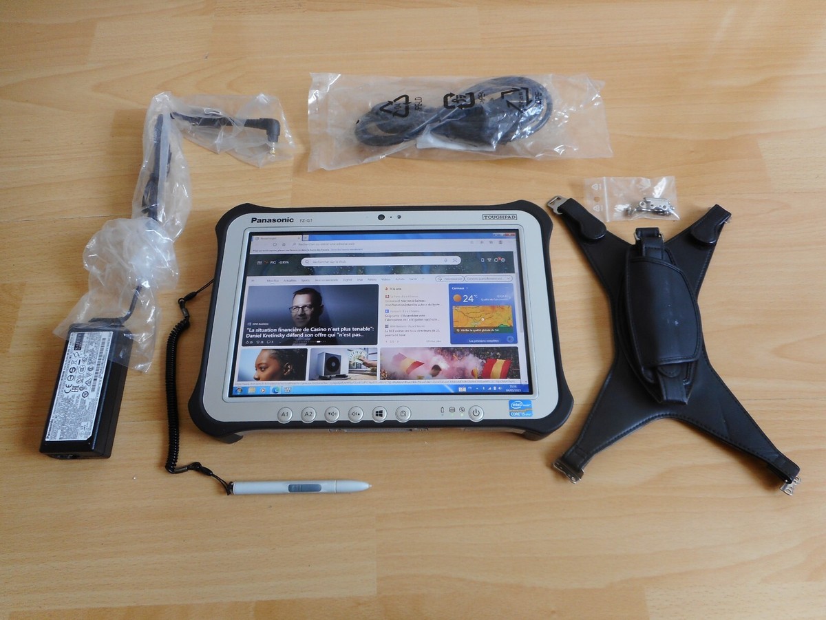 Panasonic Toughpad FZ-G1 - SSD 512 Go, I5, 4Go RAM, 110h D'usage - Comme Neuve
