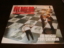 THE AVENGERS CALENDAR 2001 SEALED BRAND NEW