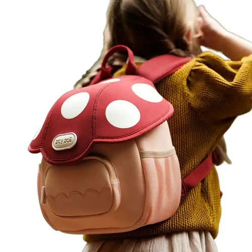 Red New Kids Cartoon Backpack – Lightweight, Personalized School Bag for Toddler - Picture 3 of 4