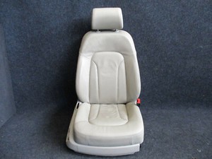 LEDER Beifahrersitz Audi Q7 4L Sitz Ausstattung KARDAMOMBEIGE beige